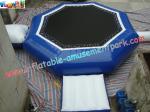 0.9mm PVC Large Inflatable Water Toys By Trampoline For Swimming Pools