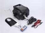Portable 2000LB 12V Remote Towing Hitch Electric Trailer Winch 6ft/Min