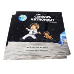 hardcover Text Book Printing Services Folded Leaflet Kids Book Printing 21x21cm