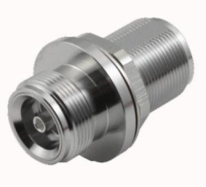 Wholesale Mini DIN Female to Mini DIN Female Bulkhead RF Adapter from china suppliers