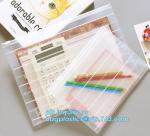 PP Zipper Slider Bag, Plastic Buckle Bag Storage slider zipper bag, slide grip