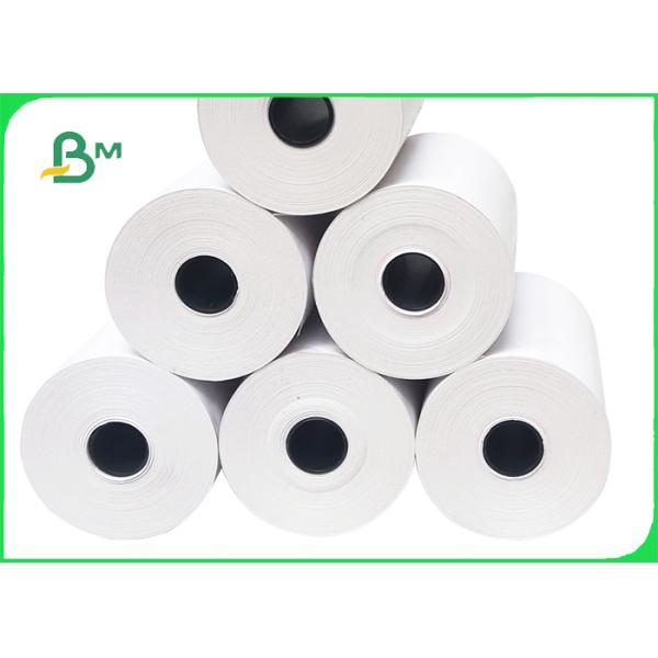 70gsm 80gsm Thermal Paper Roll For POS / ATM Printer 80 x 80mm Smooth Surface