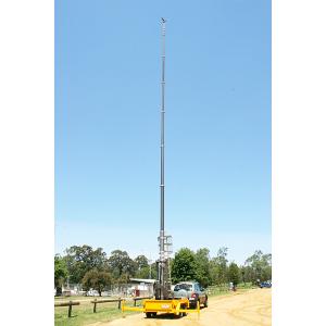 Wholesale 30m Height 30kg payloads Lockable Pneumatic Telescopic Mast from china suppliers