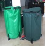 Flexible 100L Collapsible PVC Water Butt Rain Barrel For Garden Rainwater