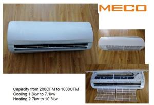 Wholesale 500CFM 4.5kw High Wall Fan Coil Unit With Motorized Valve Optional Energy Saving from china suppliers