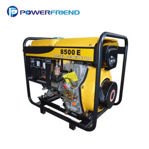 Wholesale 7KW Open Type Small Portable Generators , 1 Cylinder Diesel Generator High Performance from china suppliers