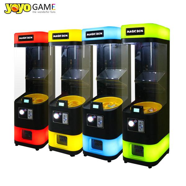 Crane Machine Coin-Operated Candy And Toy Vending Machine Features Capsule Toys