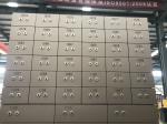 Safe Deposit Box With Gold Color Aluminum Alloy Painting Door Plate For Your