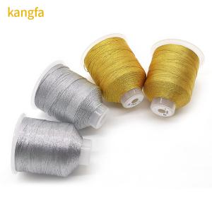 Wholesale Jewelry Cord 100% Polyester Silver Silk Metallic Yarn with 3 Strands Multiple Colour from china suppliers