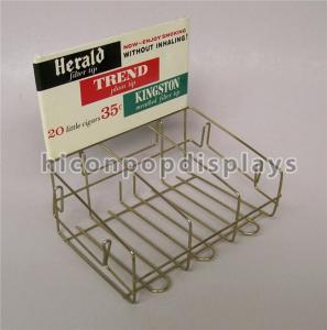 Wholesale Retail Store Custom Metal Display Racks Tinned Vintage Tobacco Display Rack from china suppliers