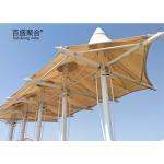 GB Q235 Carbon Structure Steel Frame PVC Fabric Tarpaulin Membrane Shade