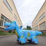 Realistic Dinosaur Ride Remote Control Animatronic Electric Scooter for