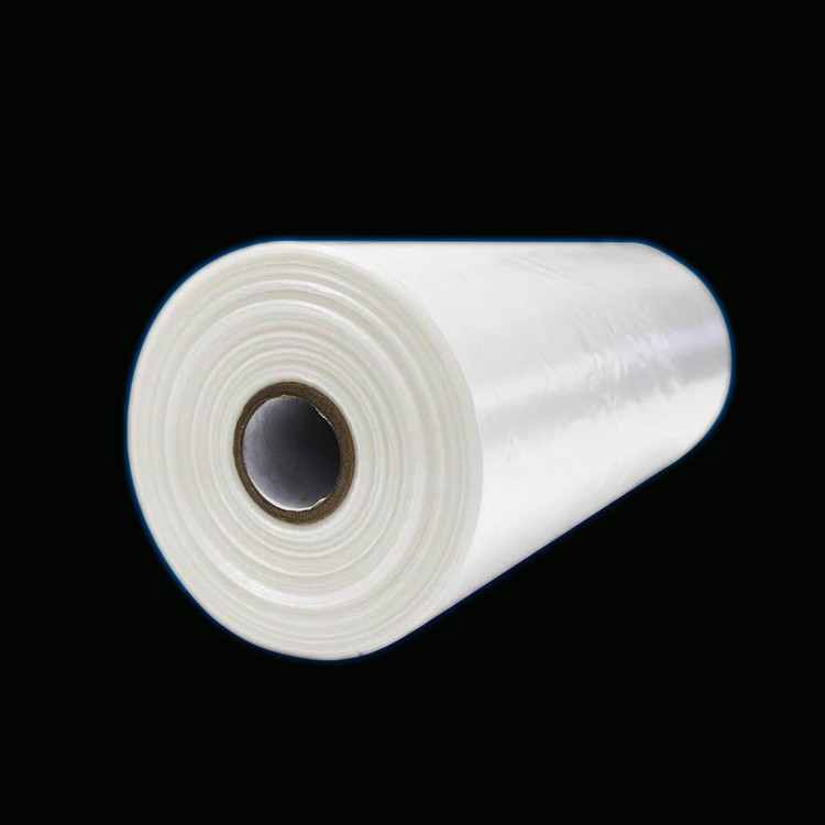 Clear Plastic 10 Micron Commercial Food Bags Flat Poly For Food Packaging