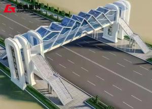 Wholesale Prefabricated Frame Bridge Steel StructureTruss Pedestrian Bridge from china suppliers