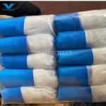 PP CPE Anti-Slip Blue White Elastic VPT-Shoe Cover for Protection Disposable