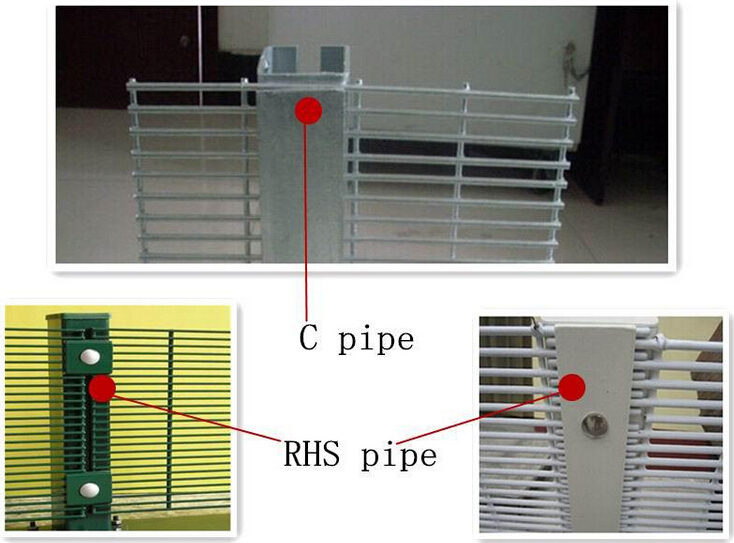 358 secure fence panel/Prison fences/Electric fence prison 