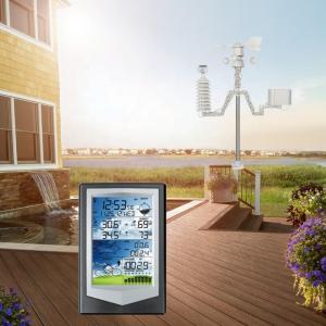 Wholesale Home Outdoor Wireless Weather Station With Color Display And Temperature Forecast OBM from china suppliers