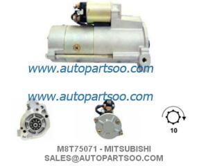 Wholesale 18110A050 M8T75071 - MITSUBISHI Starter Motor 12V 2.2KW 10T MOTORES DE ARRANQUE from china suppliers
