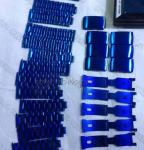 Sapphire PVD Titanium Nitride Coating Service, MF Sputtering Sapphire PVD