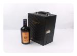 Custom Luxury Wooden Wine Box Pu Leather Material ISO9001 2008 Certification