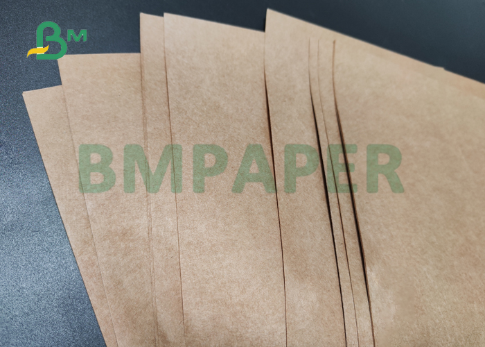  90gr Unbleached Brown Kraft Paper For Shopping Bag 94cm 102cm High Strength