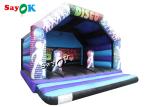 PVC Tarpualin Dj Inflatable Disco Dome Bouncer For backyard