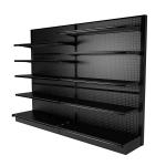 superior quality artculos de tienda y supermercado black gondola shelving