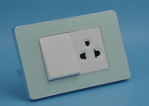 Wholesale Acrylic Switches And Sockets With PC Plate Rated Voltage 110 - 250V Children Protection from china suppliers
