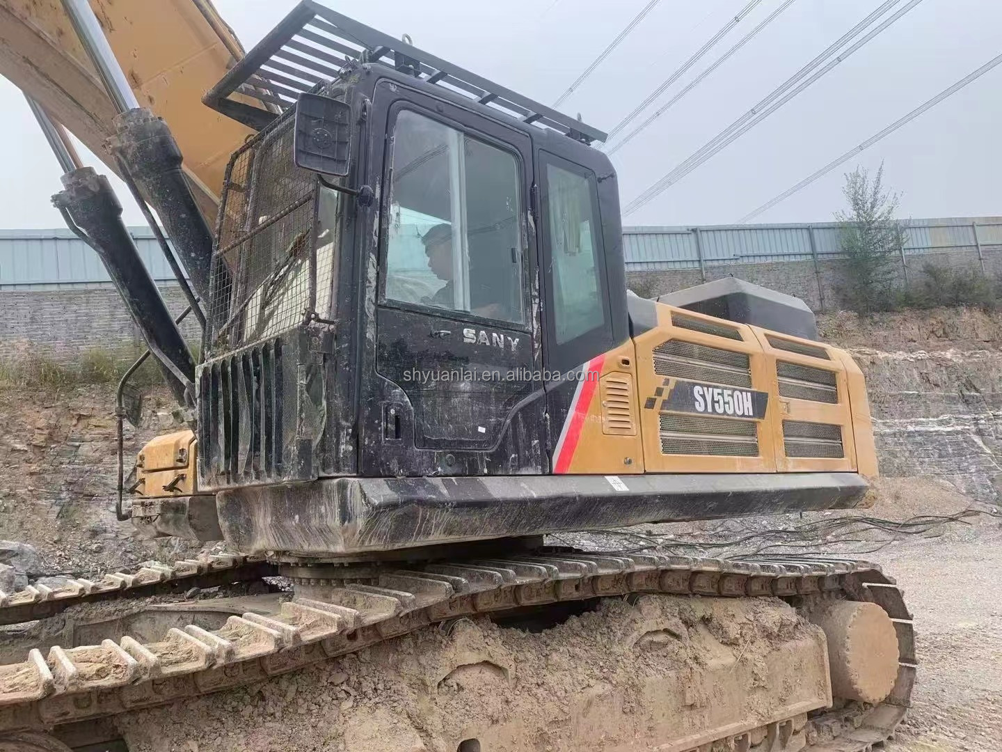 55000 KG Machine Weight Sany550H The Ultimate Forward Flow Excavator for Construction