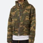 OEM Designer Puff Padded Coat Oversized Jacquard Men's Down Winter Custom