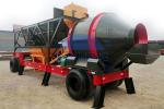 JZM1500 Mobile Cement Mixer Plant With Batching Machine Cement Silo