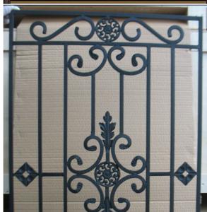 Wholesale 20mm Front Door Inserts Wrought Iron Glass For Door Decoration from china suppliers