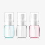 60ml PET Taper Shape Plastic Bottle Used For Shampoo Skincare Customization