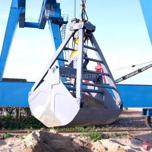 Wholesale Timbering Mechanical Dredging Grab 2 Rope Clamshell from china suppliers