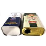 Thickness 0.23mm Olive Oil Tin Cans For Food Packaging Customized
