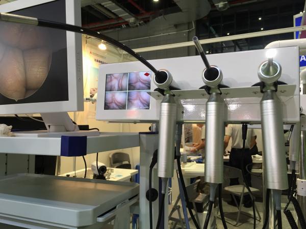 High Resolution Digital Video Otoscope , Hook-wall ENT Digital View Image