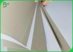Wholesale C1S 400gsm Grey Chipboard Coated White Back Gray Customzied Size In Sheets from china suppliers