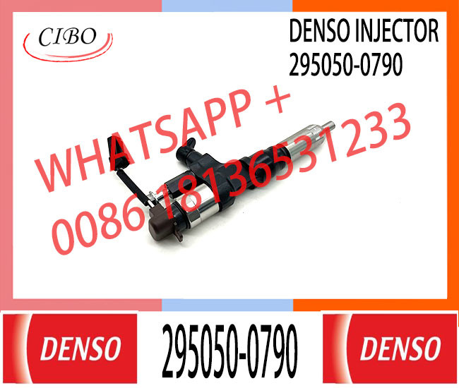 diesel common rail injector 23670-E0530 diesel engine fuel injector 295050-0790 for HINO J08E 23670-E0530