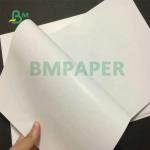 100# 120# Silk Gloss Paper , Double Sided Coated Text Paper Glossy White For