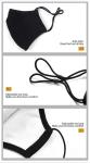 Washable Copper Ion Cotton Face Mask Reusable Elastic Earloop Cotton Mask