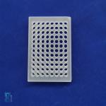 High Temperature Corrosion Resistant Frosted Opaque 96 Quartz O