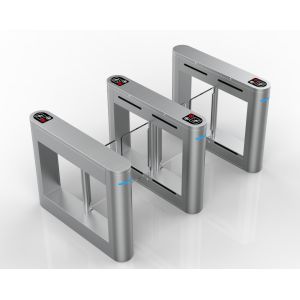 Optical Swing Stainless Steel Turnstile Standard For Access Control