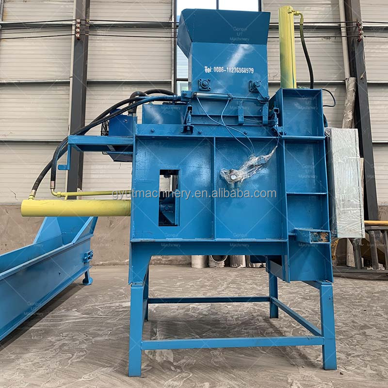 50T Press Wood Shavings and Sawdust Baler for Hamster Pet Bedding Packing Machine