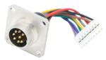 Flange Panel Mount Din Rail Screw Terminal Block Connector M16 Circular