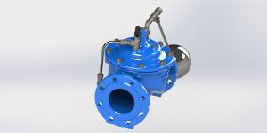 Wholesale Linear Flow Characteristic Ductile Iron Float Control Valve With Flange Ends Connection from china suppliers