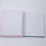 No Adhesive School Stationary Student Diary with Cute Plush Cover and Custom
