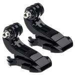 J-Hook Buckle Vertical Surface Mount Adapter Holder For GoPro Hero 4 3+ 3 2 1
