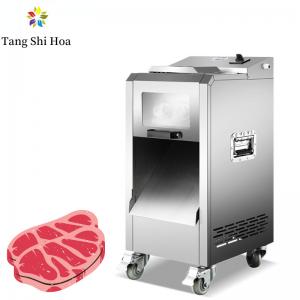 Wholesale Automatic Commercial Meat Cutter Machine Meat Fresh Chicken Breast Slicer 200kg/h from china suppliers