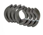 Powerful Ceramic Ferrite Arc Magnet Sintered Permanent Magnets Customized