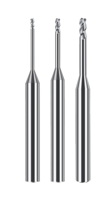 Precision Aluminium Milling Cutters Tungsten Carbide Tools For Aluminum Alloy Cutting
